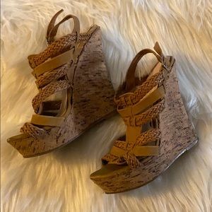 Tan Wedges